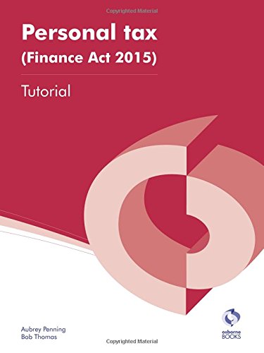 Personal Tax (Finance Act 2015) Tutorial