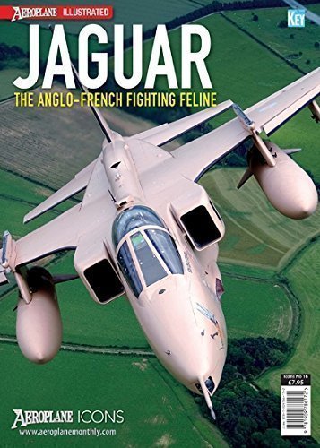 Aeroplane Icons: Jaguar Fighter Plane