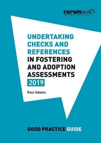 Undertaking Checks and References in Fostering and Adoption Assessments