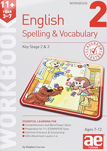 11+ Spelling and Vocabulary Workbook 2