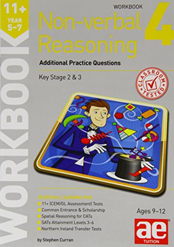 11+ Non-verbal Reasoning Year 5-7 Workbook 4