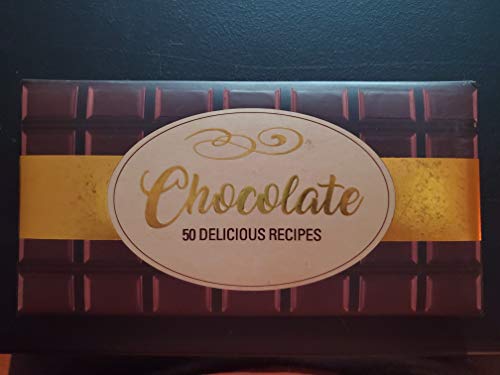 Chocolate: 50 Delicious Recipes (booklet shaped like large chocolate bar)