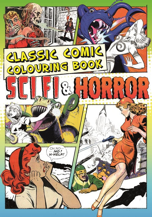 Classic Comic Colouring Book