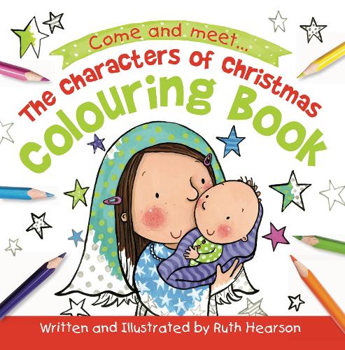 The Characters of Christmas Colouring Book