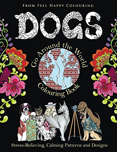 Dogs Go Around the World Colouring Book