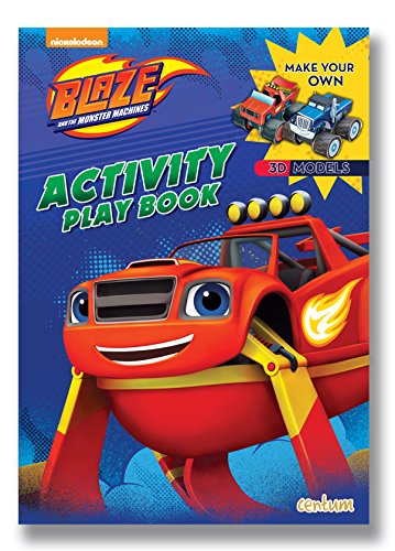 Blaze Press-Out & Play Activity Book