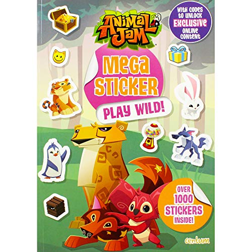 Animal Jam Mega Sticker Play Wild!
