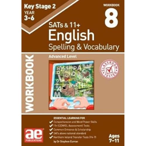 KS2 Spelling & Vocabulary Workbook 8