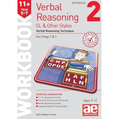 11+ Verbal Reasoning Year 5-7 GL & Other Styles Workbook 2