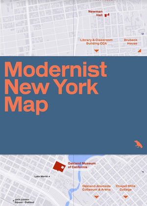 Modernist New York Map