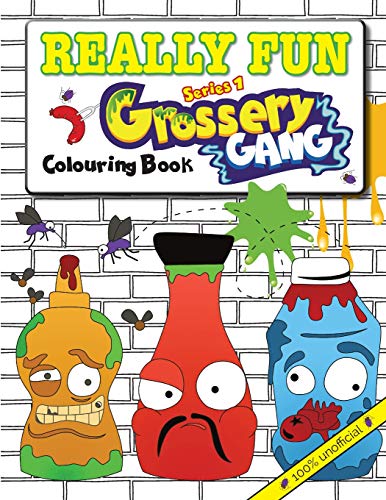 Really Fun Grossery Gang Colouring Book