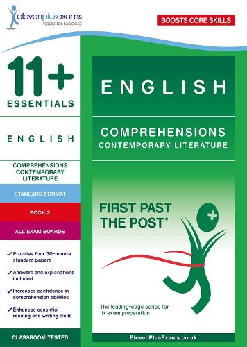 11+ Essentials English Comprehensions: Contemporary Literature Book 3 – Standard Format