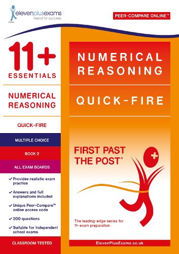 11+ Essentials Numerical Reasoning: Quick-Fire Book 2 – Multiple Choice