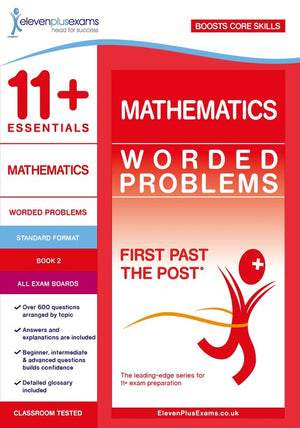 11+ Essentials Mathematics: Worded Problems Book 2
