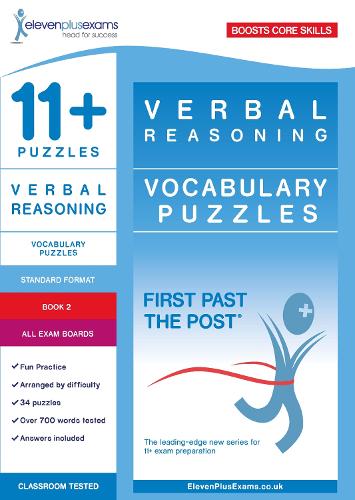 11+ Puzzles Vocabulary Puzzles Book 2