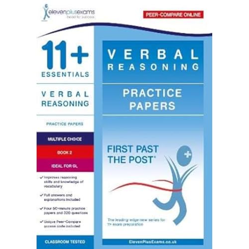 11+ Essentials Verbal Reasoning Practice Papers Book 2