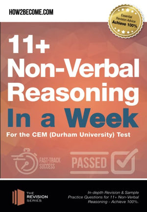 11+ Non-Verbal Reasoning in a Week