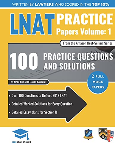 LNAT Practice Papers Volume 1