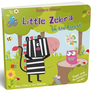 Little Zebra in the Forest
