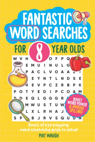 Fantastic Wordsearches for 8 Year Olds