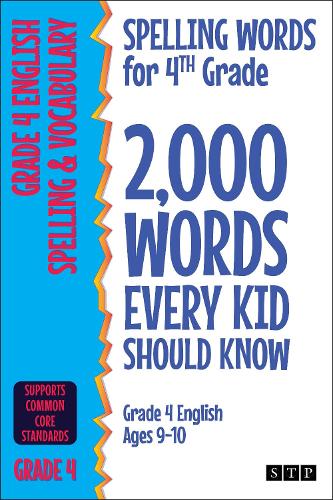 Spelling Words for 4th Grade