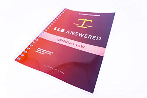 LLB Answered - Criminal Law Core Guide