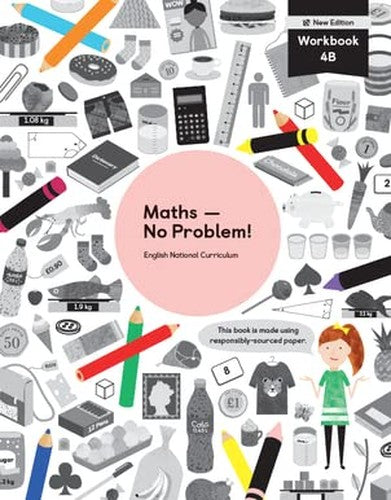 Maths — No Problem! Workbook 4B New Edition 2023