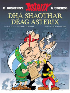 Dhá Shaothar Déag Asterix ( Leabhair Mhaisithe Asterix / Asterix Illustrated Albums in Irish) 