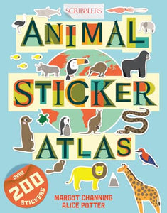Scribblers Animal Sticker Atlas 