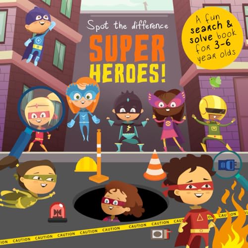 Spot the Difference - Superheroes!