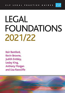 Legal Foundations 2021/2022 