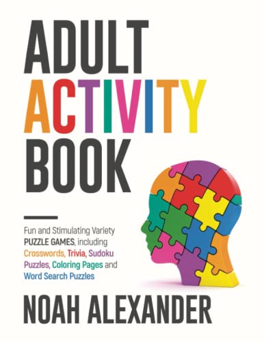 Adult Activity Book