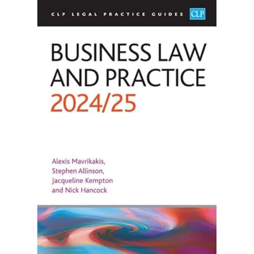 Business Law and Practice 2024/2025