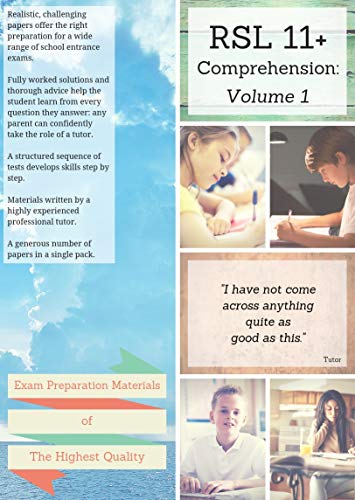 RSL 11+ Comprehension