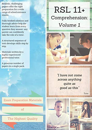 RSL 11+ Comprehension