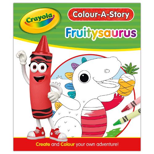 Colour-a-Story: Crayola - Fruitysaurus