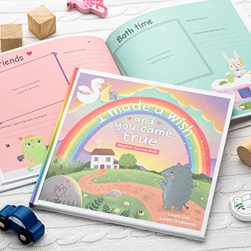 I Made a Wish and You Came True: An Adoption Journal and Keepsake Record Book with Prompts for Single Parent Adoption