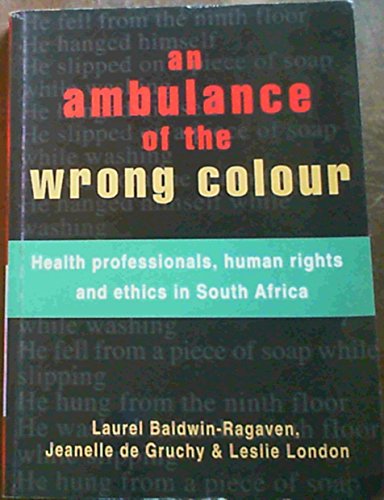 An ambulance of the wrong colour