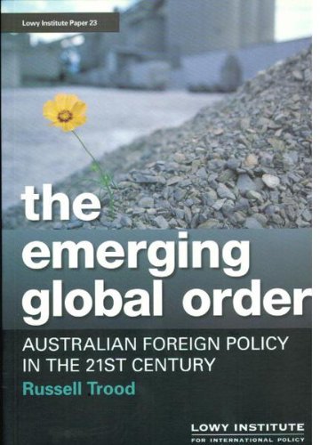 The Emerging Global Order