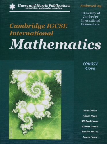 Cambridge IGCSE International Mathematics 0607 Core