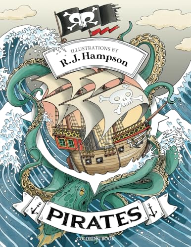 Pirates Coloring Book (R.J. Hampson Signature Books)