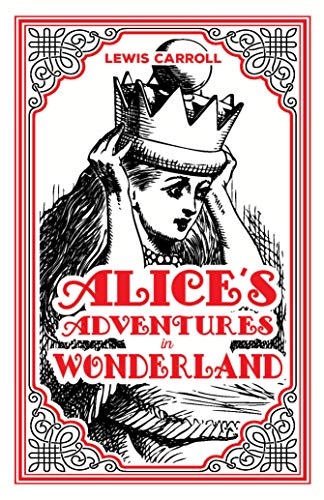 Alice's Adventures in Wonderland Lewis Carroll Classic Novel,(Down the Rabbit Hole-tale of Self Discovery and Curiosity), Ribbon Page Marker, Perfect for Gifting