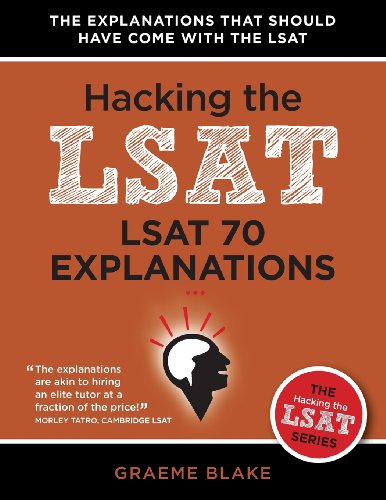 LSAT 70 Explanations