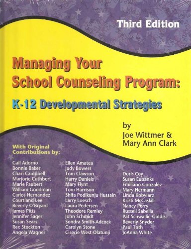 Managing Your School Counseling Program