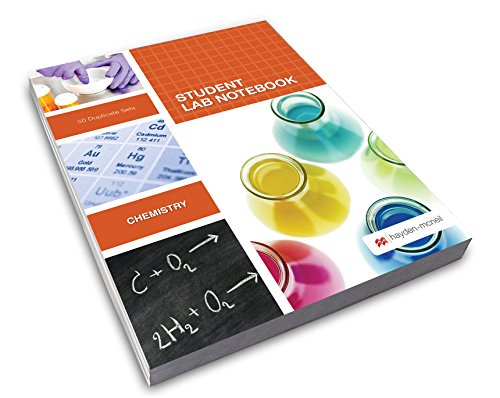 Student Lab Notebook: 50 Carbonless Duplicate