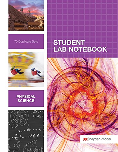 Physical Sciences Student Lab Notebook