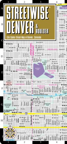 Streetwise Denver Map - Laminated City Street Map of Denver, Colorado