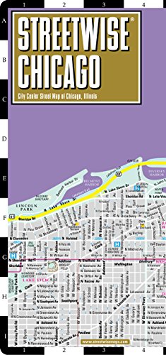 Streetwise Chicago Map - Laminated City Center Street Map of Chicago, Illinois