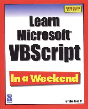 Learn VB Script in a Weekend