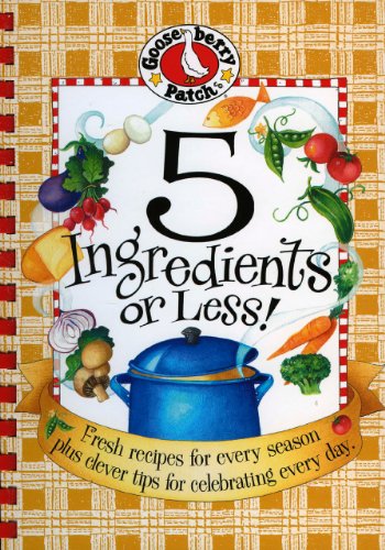 5 Ingredients or Less Cookbook